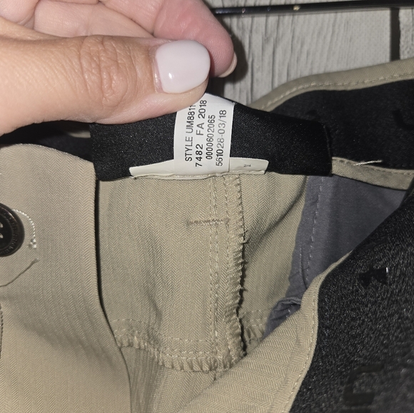 Under Armour Men’s Golf Pants / Tech Tapered Pants 38x32 - Picture 3 of 5